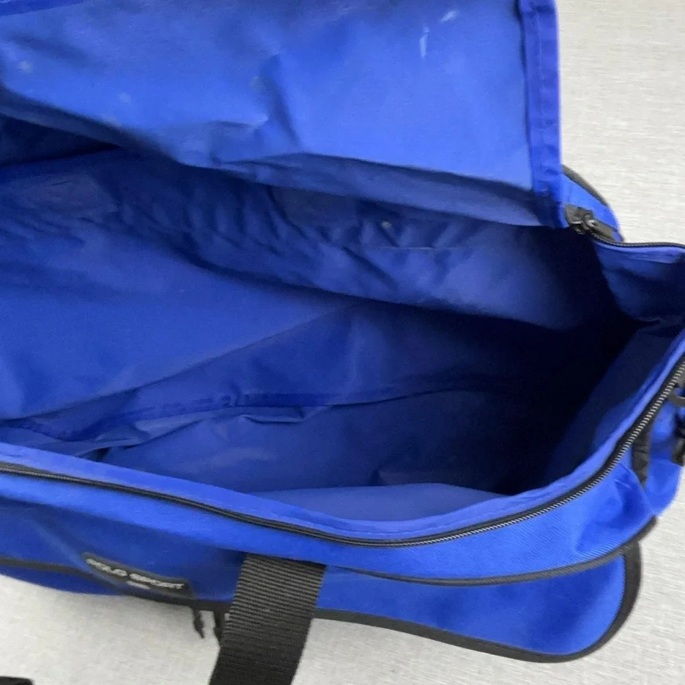 Polo Sport Ralph Lauren Blue Nylon Duffle Bag 23